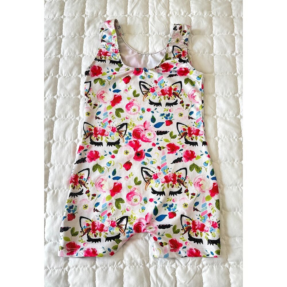 Leotards for Girls Gymnastics Kids Children | Size 110 (3–4T)